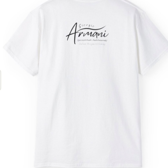 Giorgio Armani "Italian Eagle" #002 Modern Fit T-Shirt. - Picture 3 of 6